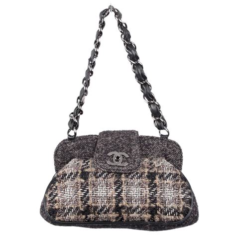 chanel cocoon bag tweed|chanel tweed bag for sale.